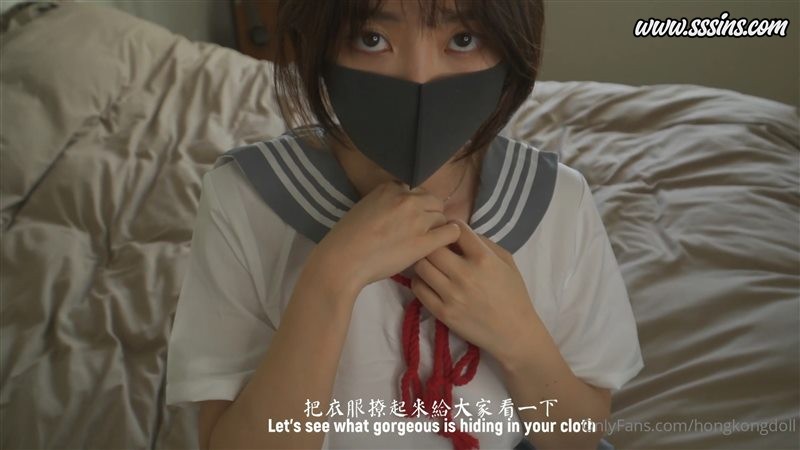 HongKongDoll 玩偶姐姐 – [4K] 穿JK装加性感白丝袜 [1V／2.04GB]