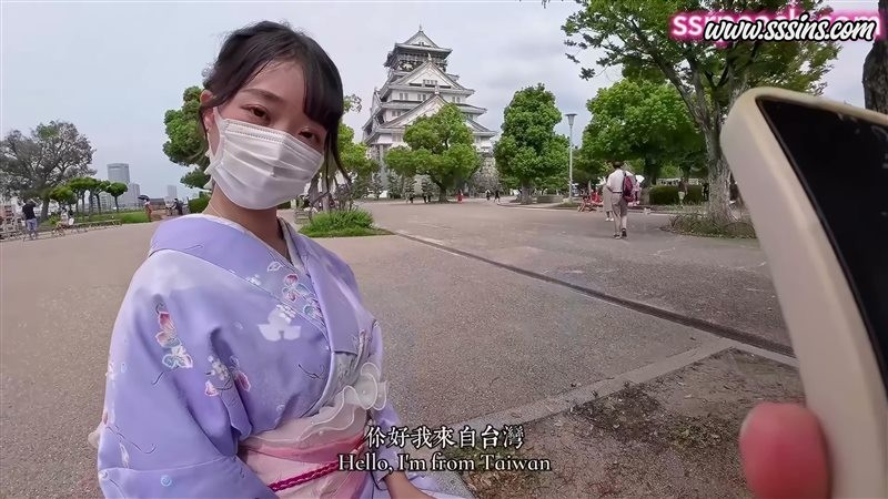 ssrpeach – [4K] 台男到日本出差，邂逅了一個日本女人。在語言完全不通的情況下，竟發展出了奇妙的情愫_4k [1V／1.24GB]